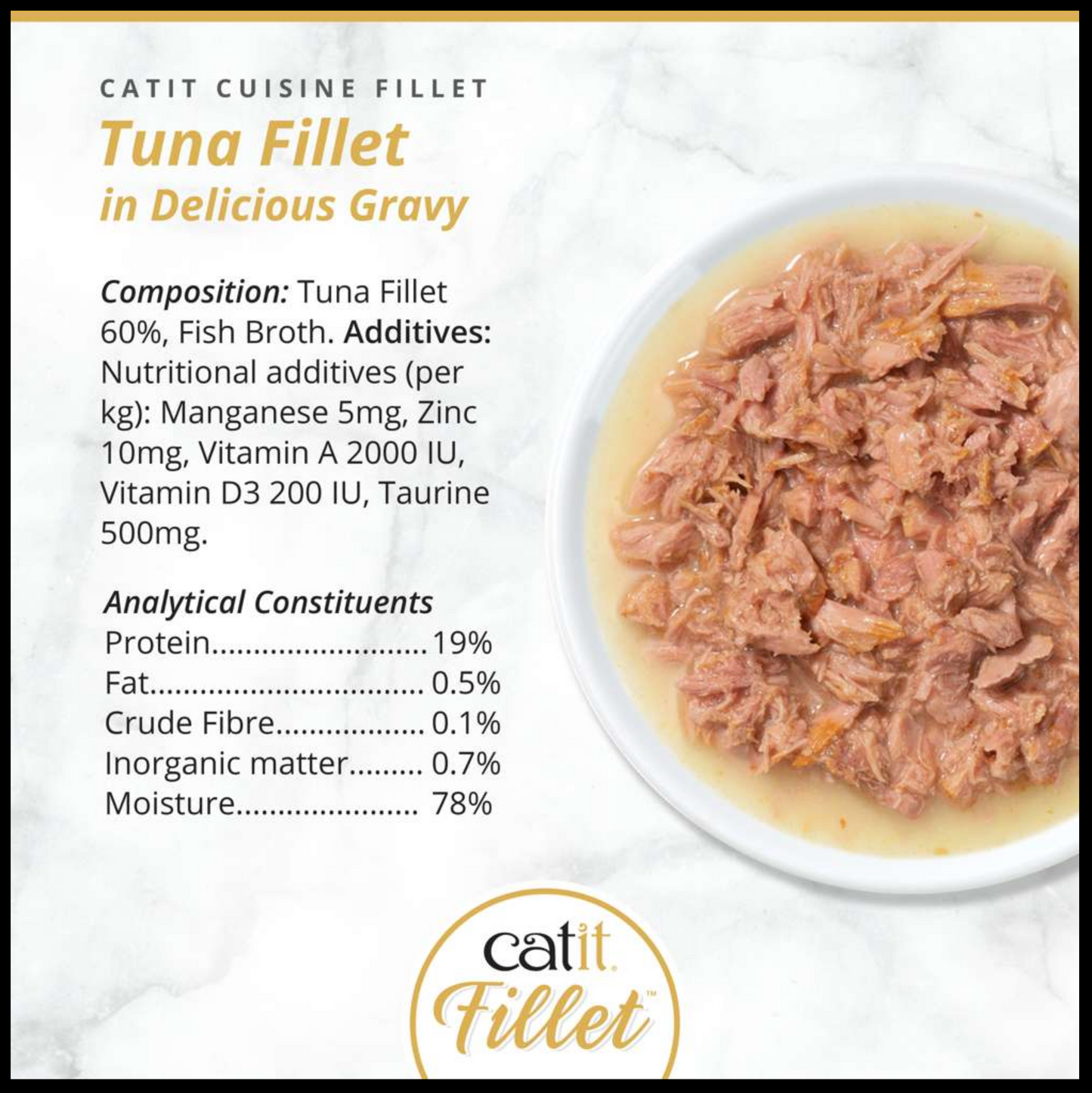 Catit Tuna Fillet 75g