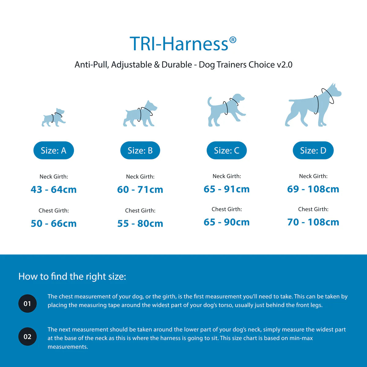 BullyBillows Tri-Harness Black