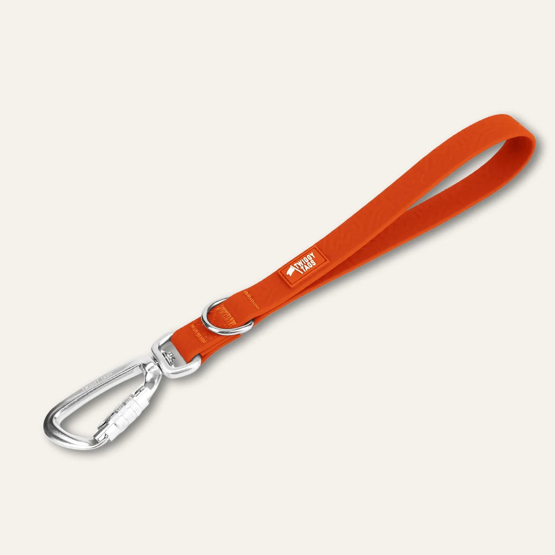 Twiggy Tags Tidal Grab Handle Lead - Rust