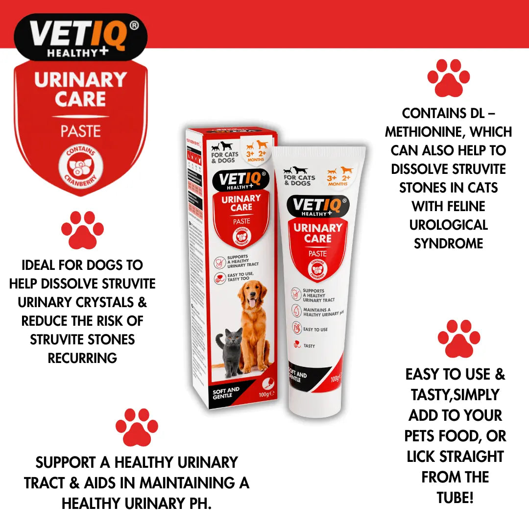 M&C VetIQ Urinary Care Paste 100g