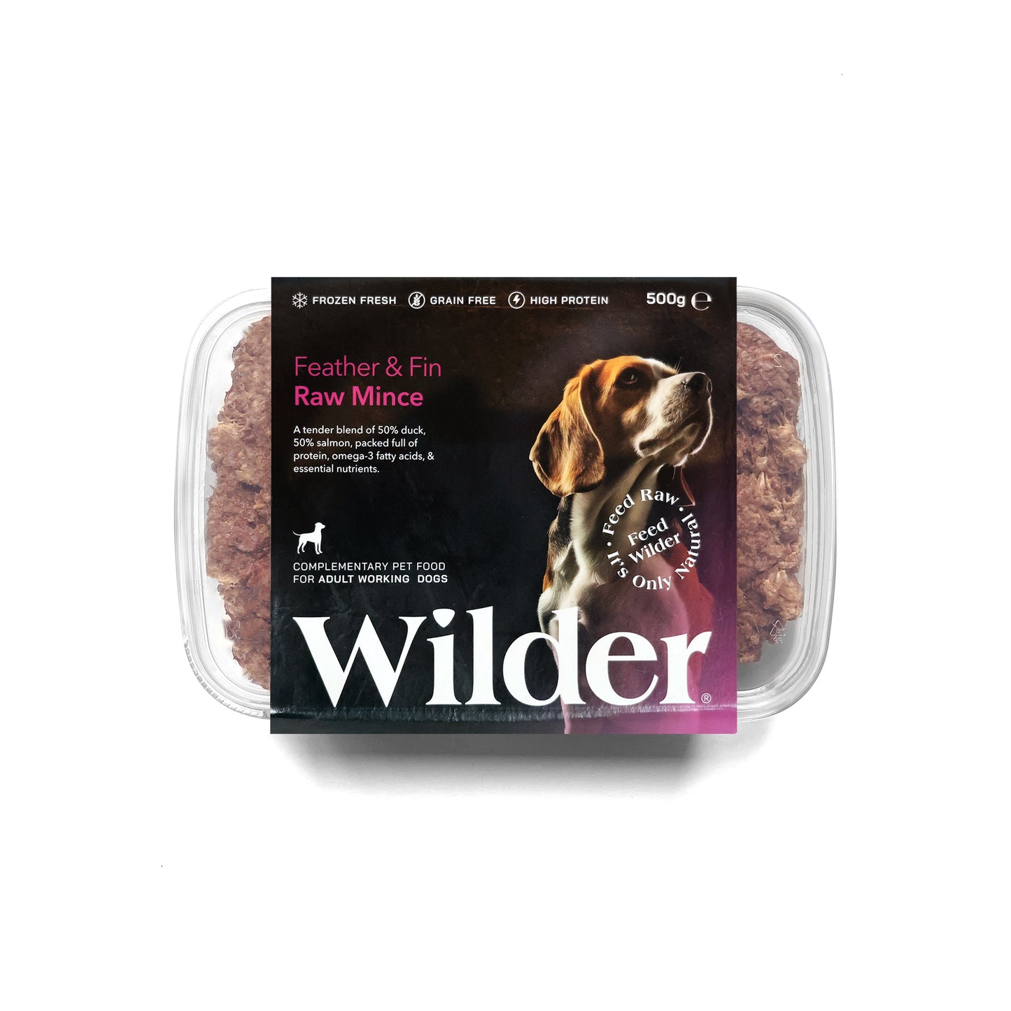 Wilder Feather and Fin Raw Mince 500g