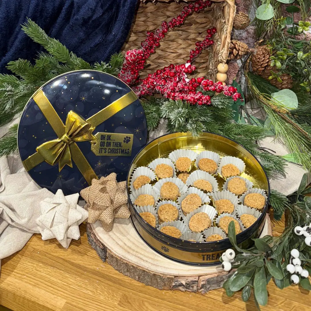 Herbal Dog Co Luxury Christmas Biscuit Tin