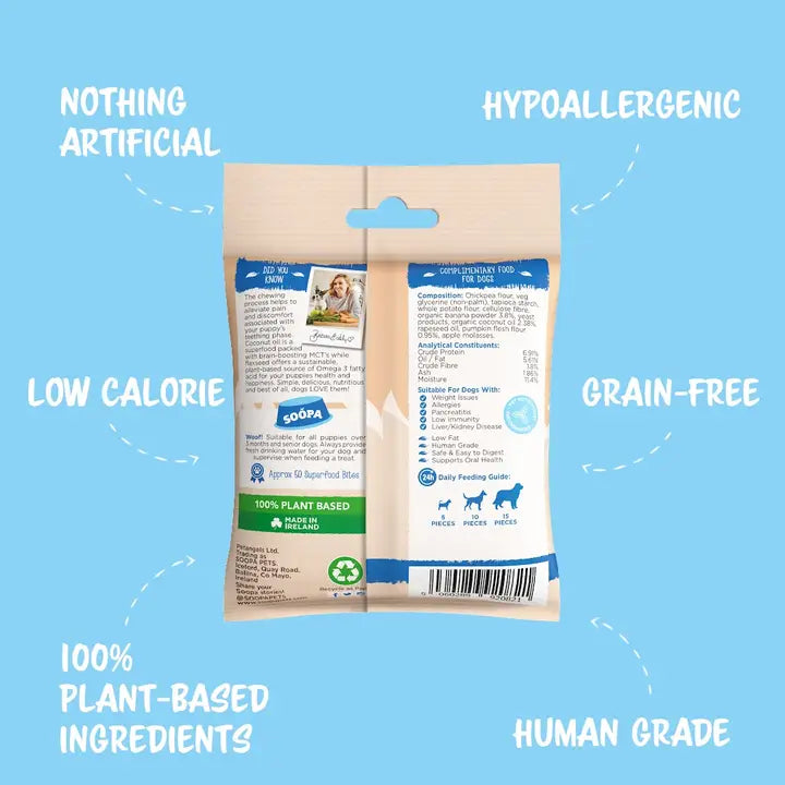 Soopa Banana & Pumpkin Puppy Bites