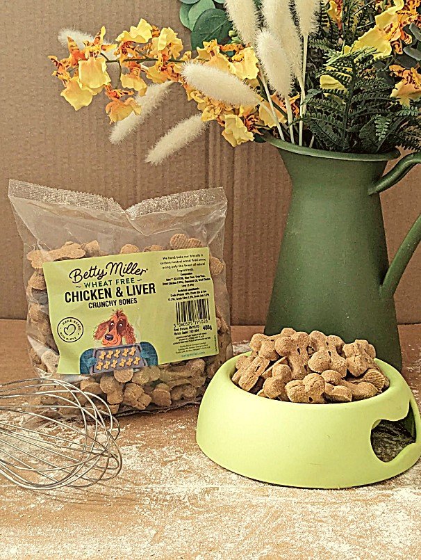 Betty Miller Wheat Free Chicken & Liver 400g