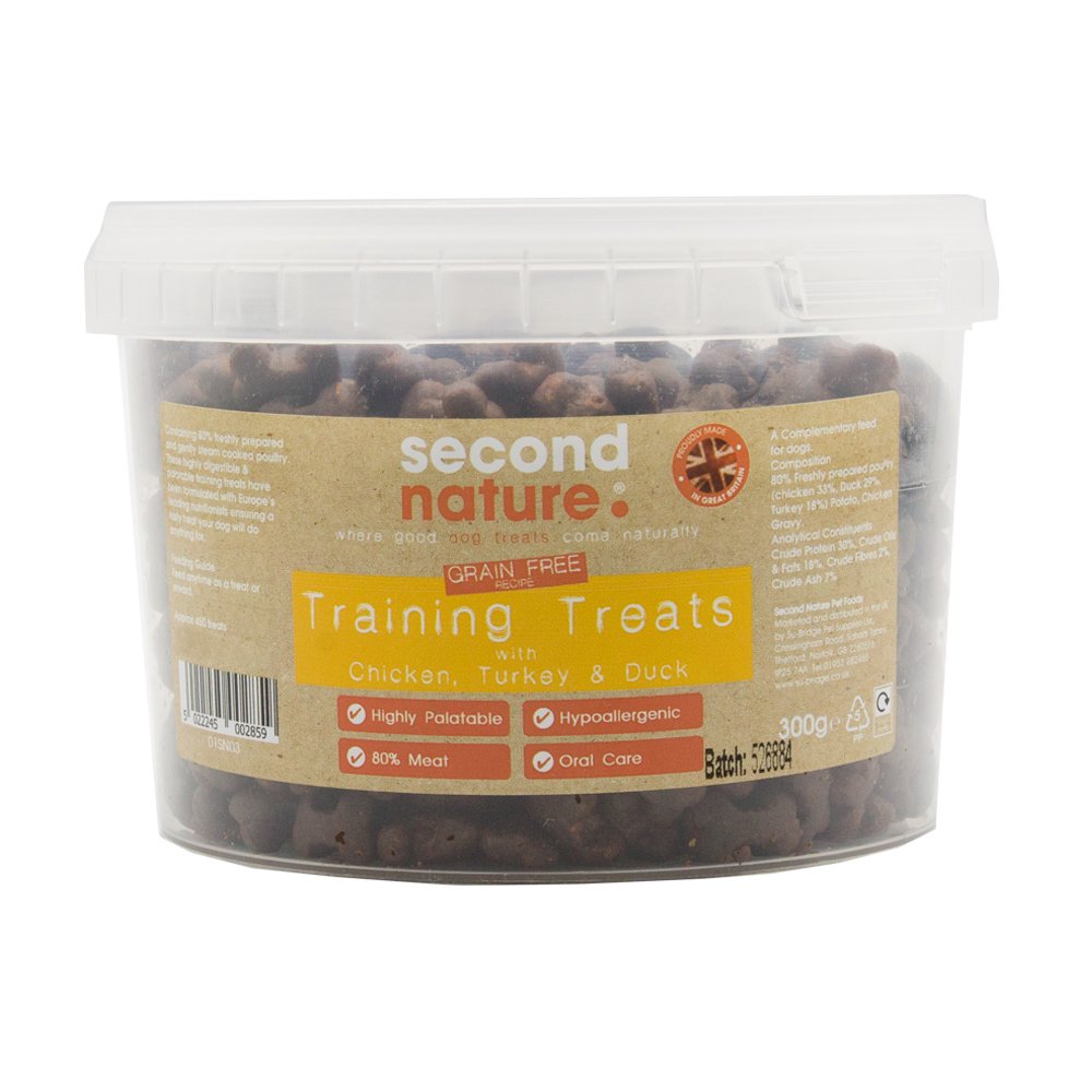 Second Nature Grain Free Training Treats - 3 Bird