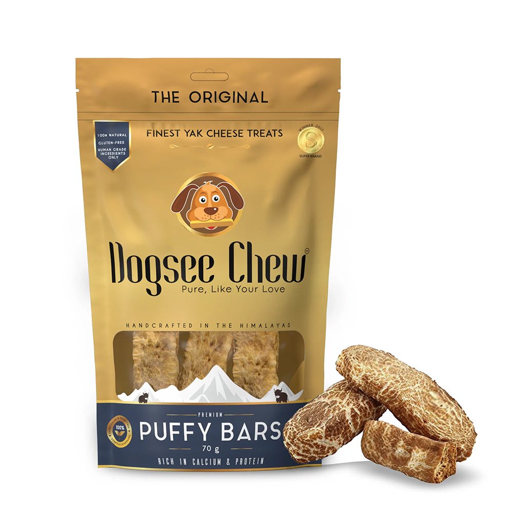 Dogsee Premium Yak Puffy Bars 70g