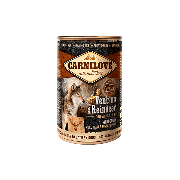 Carnilove Dog Can Venison & Reindeer 400g