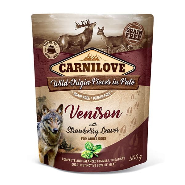 Carnilove Dog Pouch Venison 300g