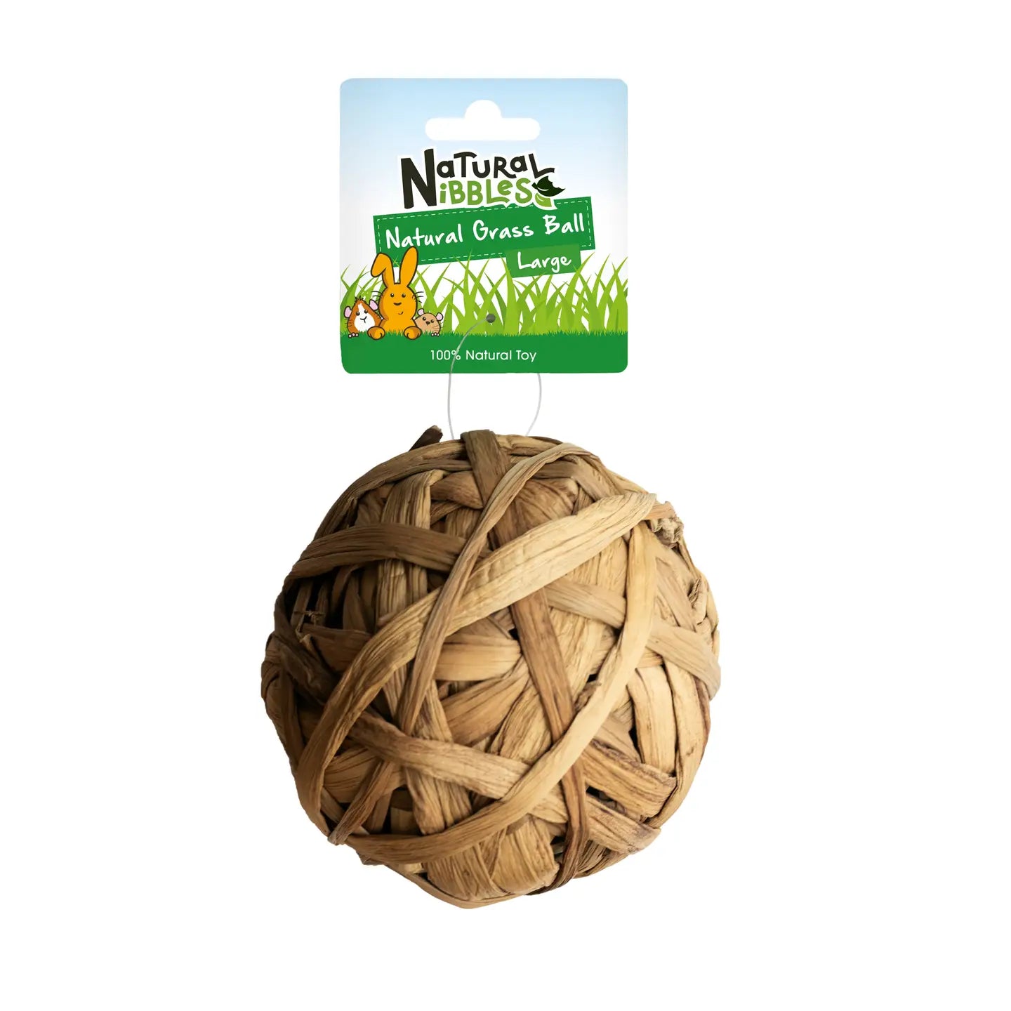 Natural Nibbles Large Natural Grass Ball