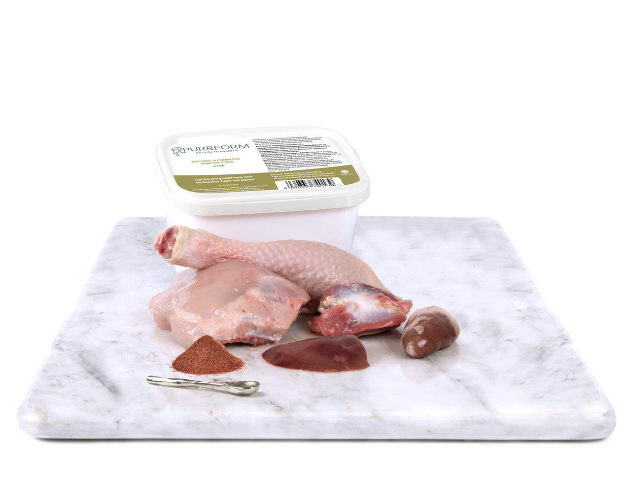 Purrform Kitten Chicken With Ground Bone 450g Tub