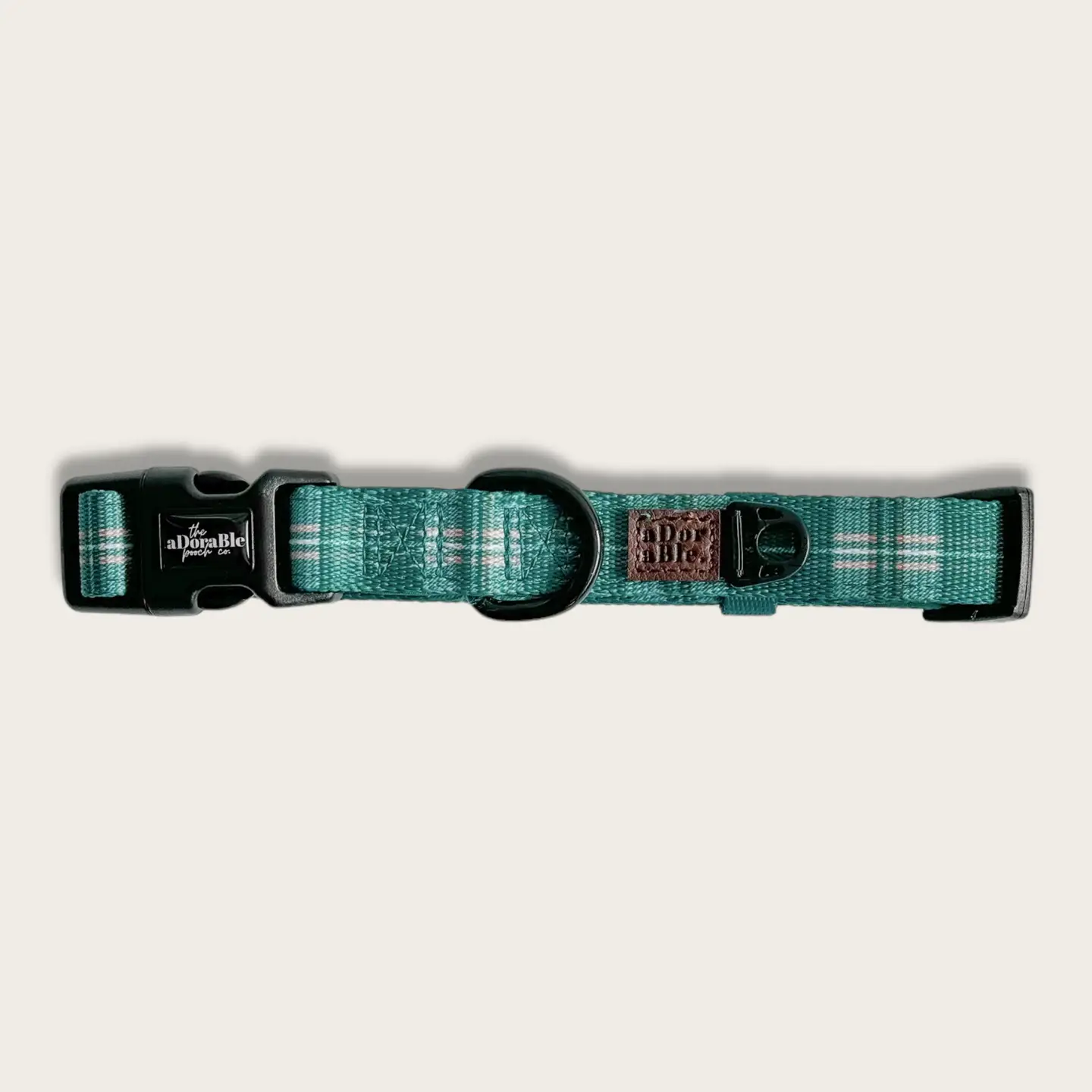 The aDoraBle Pooch Co. Heritage Collar Pheasant Green
