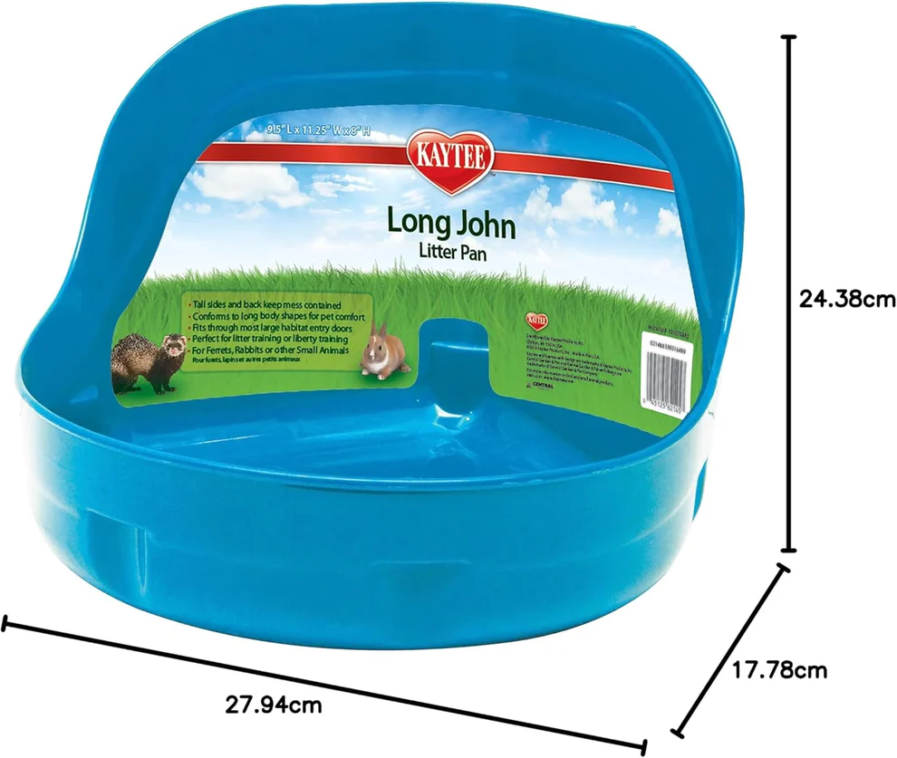 Kaytee Long John Litter Pan