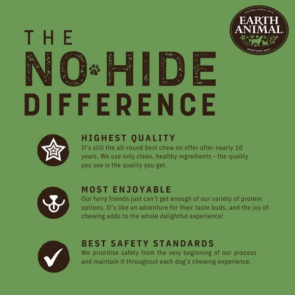 Earth Animal No Hide Venison Chew -