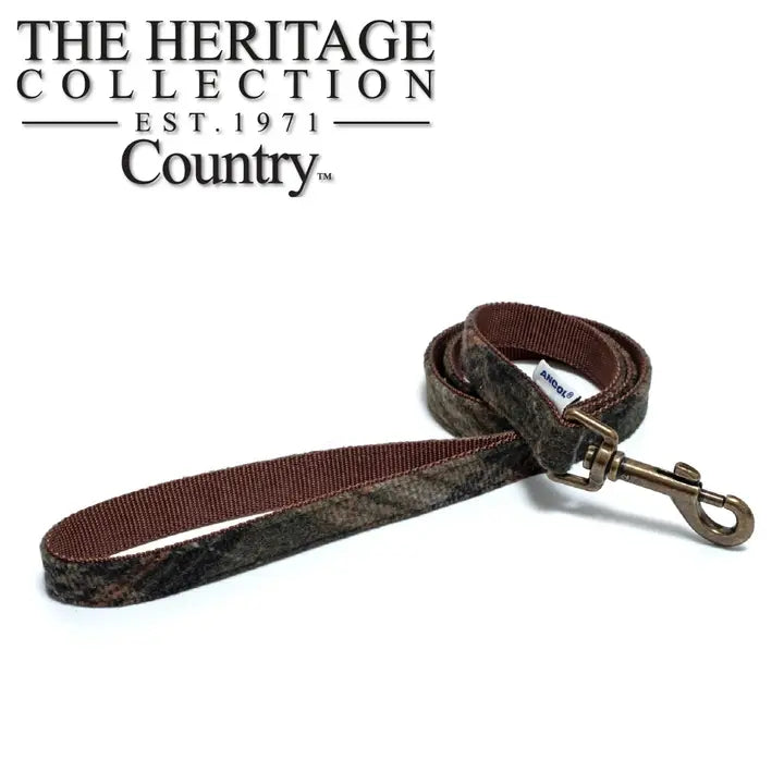 Ancol Heritage Country Check Lead 1m x 19mm