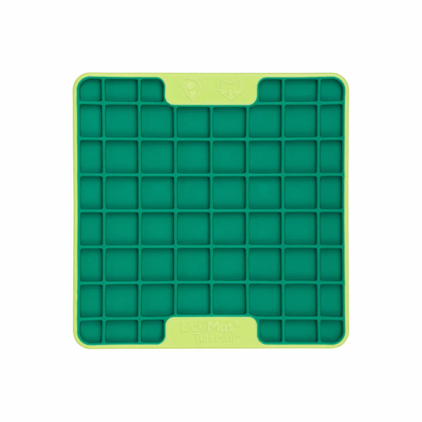 LickiMat Cat Mini Tuff Playdate Green