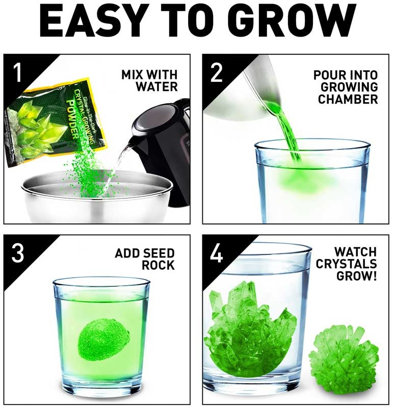 National Geographic Crystal Growing Kit