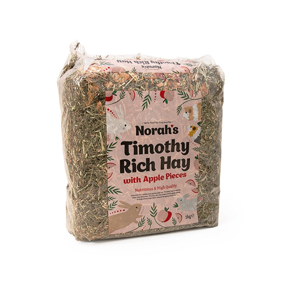 Norahs Timothy Hay With Apple 1kg