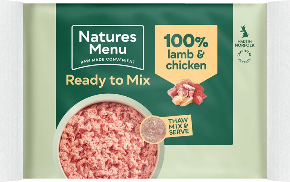 Natures Menu 400g Block - Lamb & Chicken