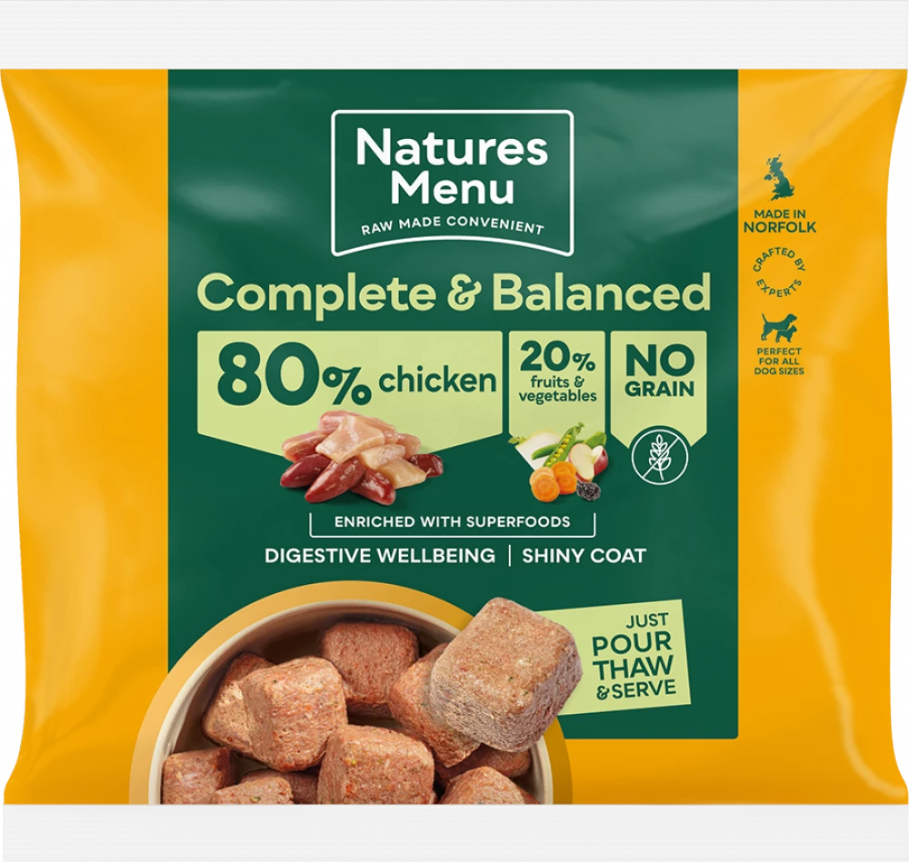 Natures Menu Nuggets 80/20 - Chicken 1kg