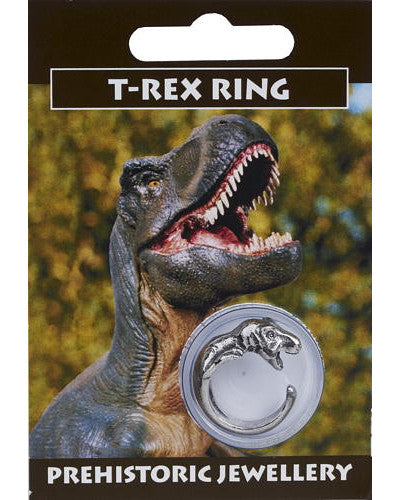 Westair T-Rex Pewter Ring