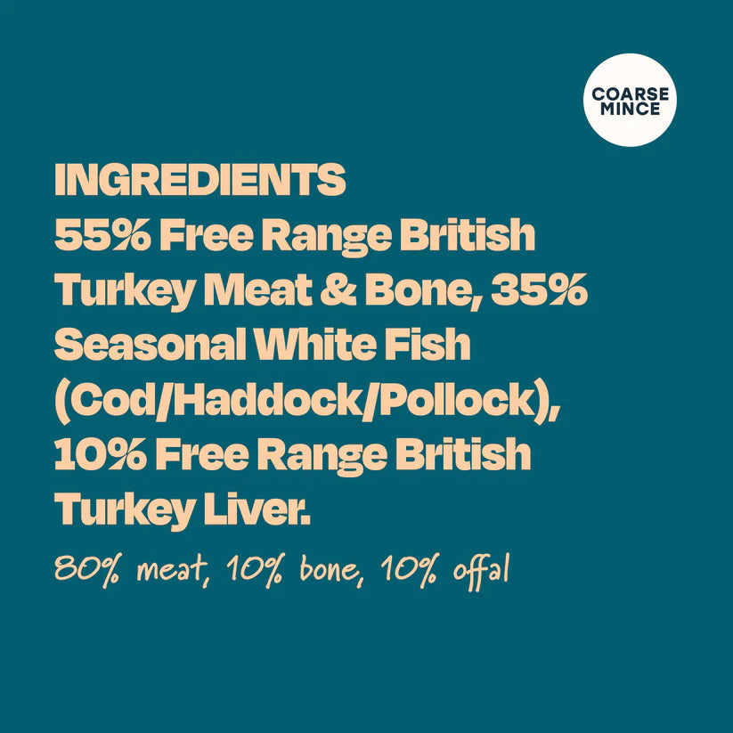 Naturaw Free Range Turkey & White Fish