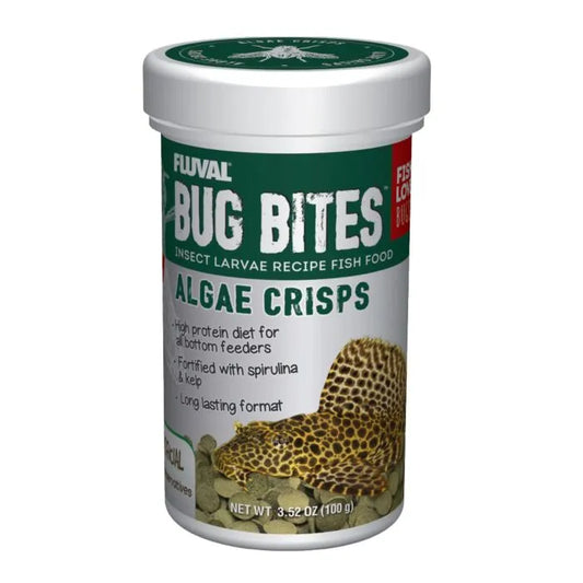 Fluval Bug Bites Algae Crisps 40g