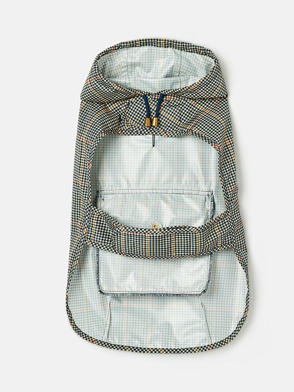 Joules Henson Check Packaway Jacket