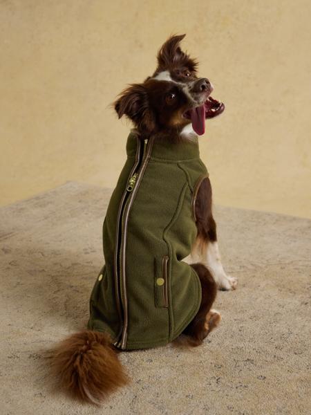 Joules Khaki Heritage Dog Fleece