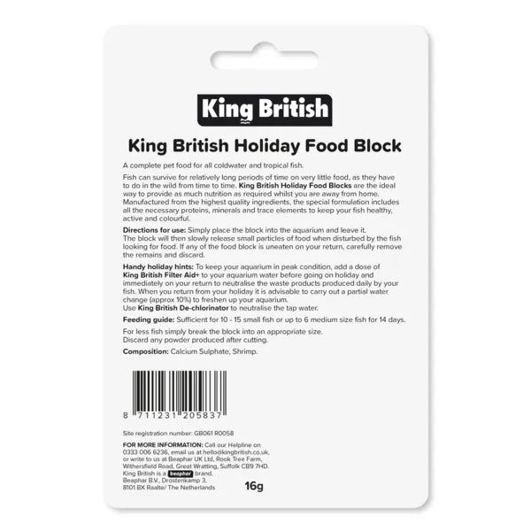 King British Holiday Food Block - 14 Day