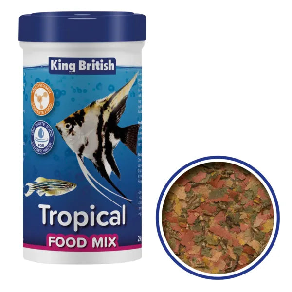 King British Tropical Food Mix 25g