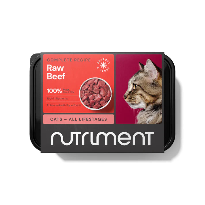 Nutriment Cat Frozen Beef 500g