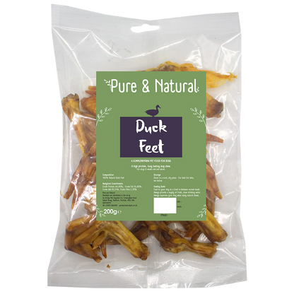 Pure & Natural Duck Feet 200g