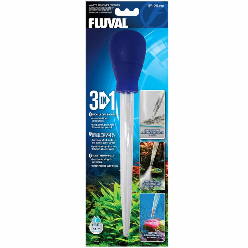 Fluval 3-in-1 Waste Remover/ Feeder