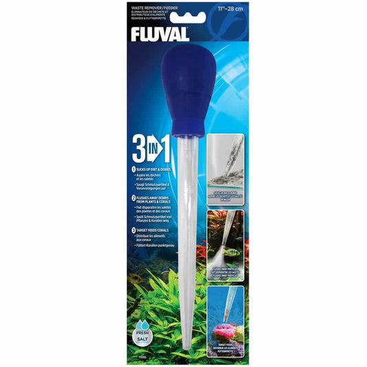 Fluval 3-in-1 Waste Remover/ Feeder