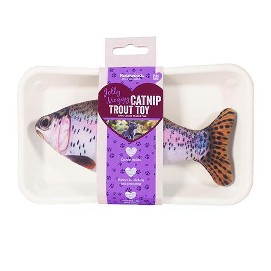 Rosewood Catnip Trout Cat Toy