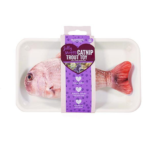 Rosewood Catnip Red Snapper Cat Toy