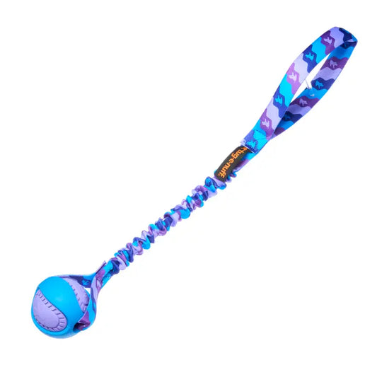 Tug-E-Nuff Powerball Bungee Tug - Purple