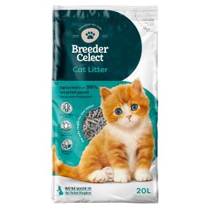 Breeder Celect Paper Cat Litter 20L