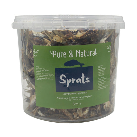 Pure & Natural Sprats 3ltr