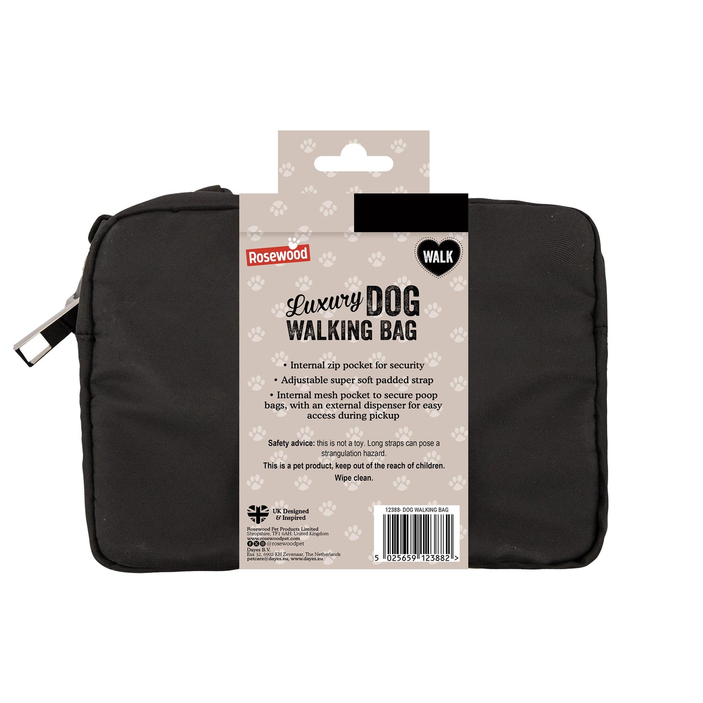 Rosewood Deluxe Dog Walking Bag