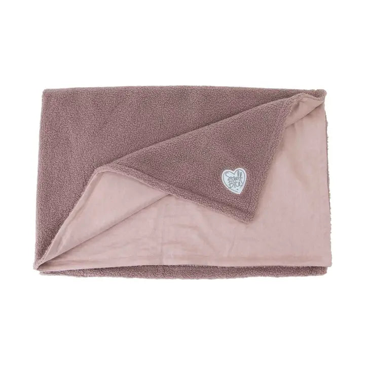 Ancol Small Bite Teddy Blanket 150x100cm - Rose
