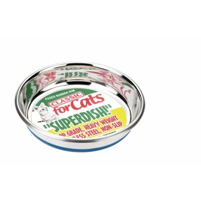 Classic Shallow Non-Slip SS Dish 250ml