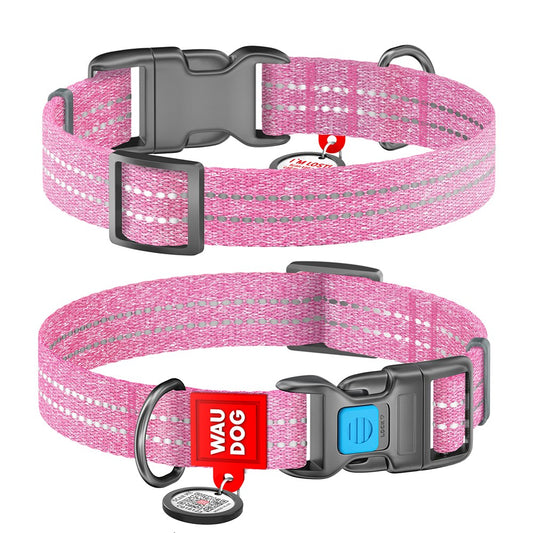 WAUDOG Recotton Collar Pink