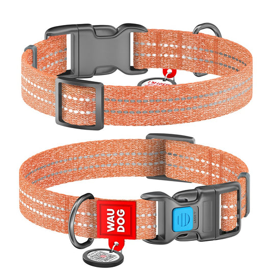 WAUDOG Recotton Collar Orange