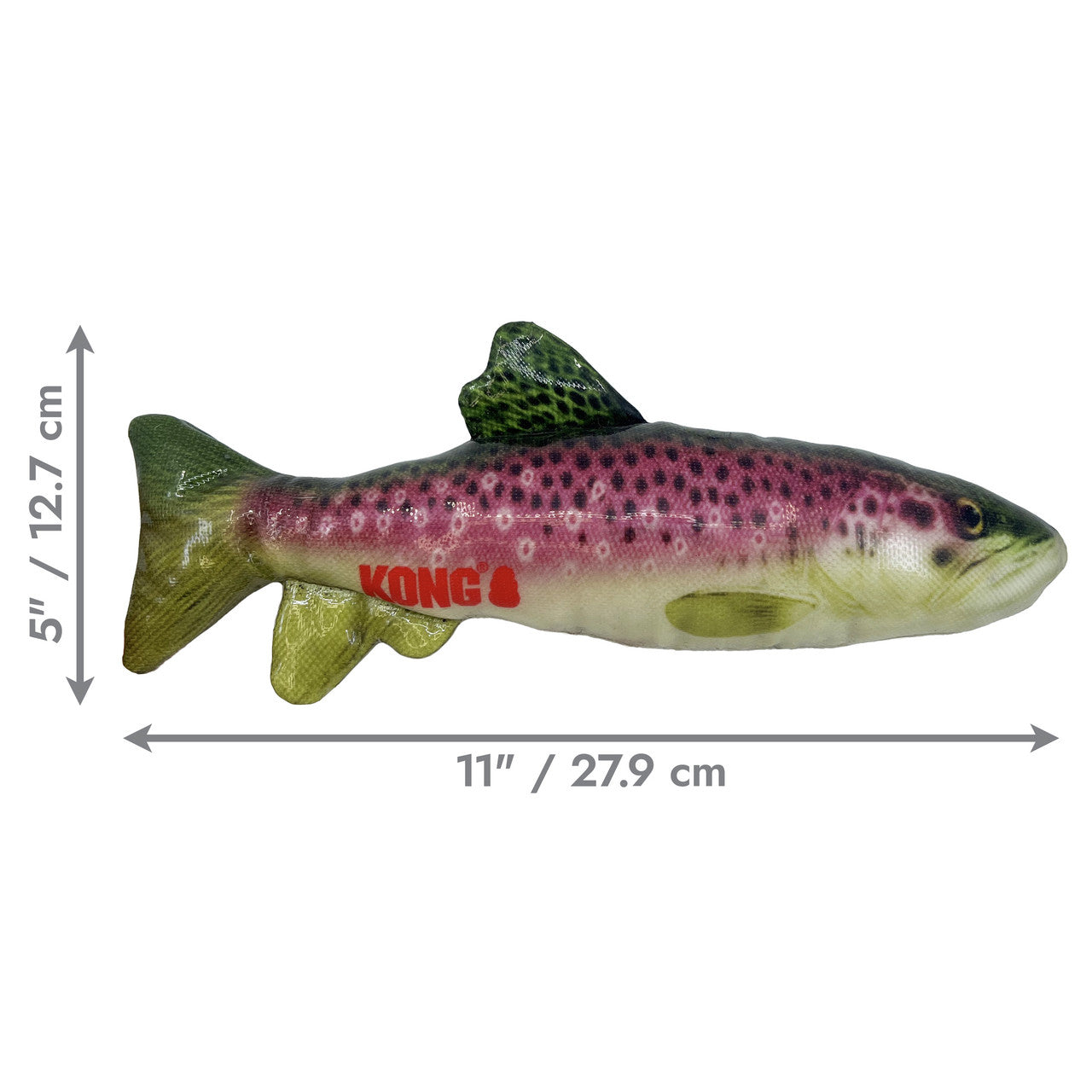KONG Wild Shieldz Trout Toy