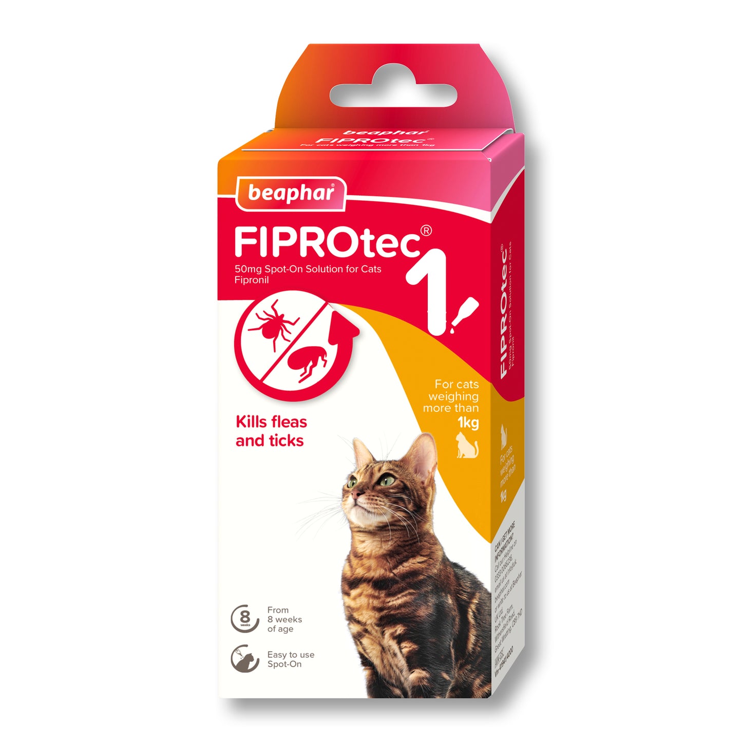 Beaphar Fiprotec Spot On Cat 50mg