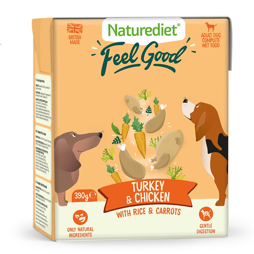 Naturediet Turkey & Chicken 390g