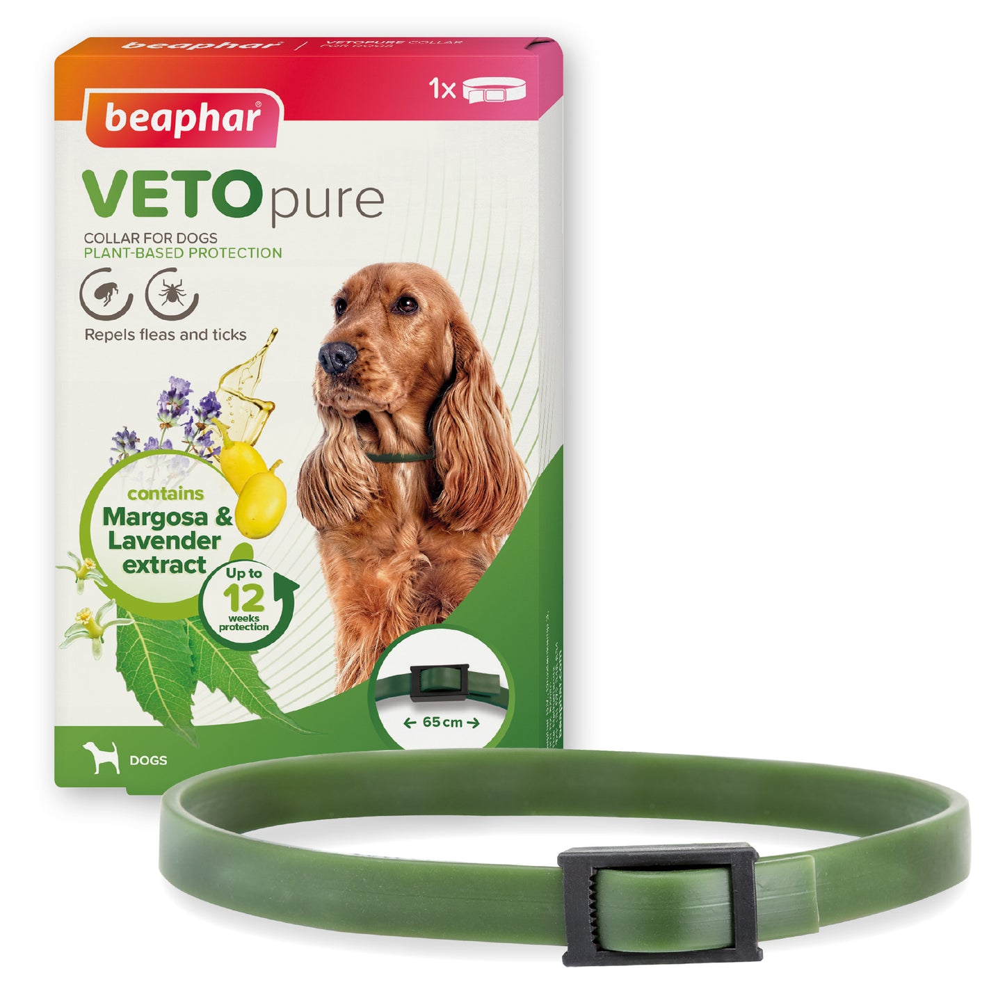 Beaphar VETOpure Flea Repellent Dog Collar