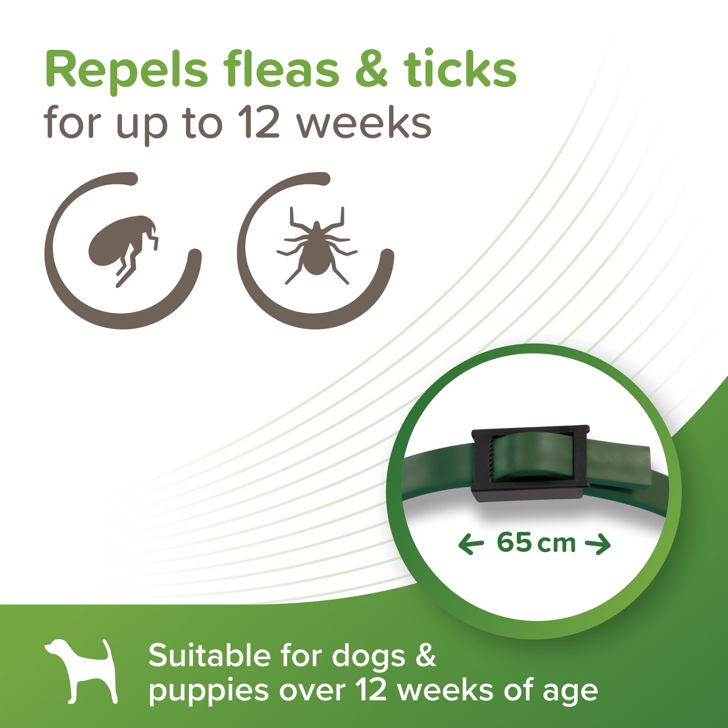 Beaphar VETOpure Flea Repellent Dog Collar