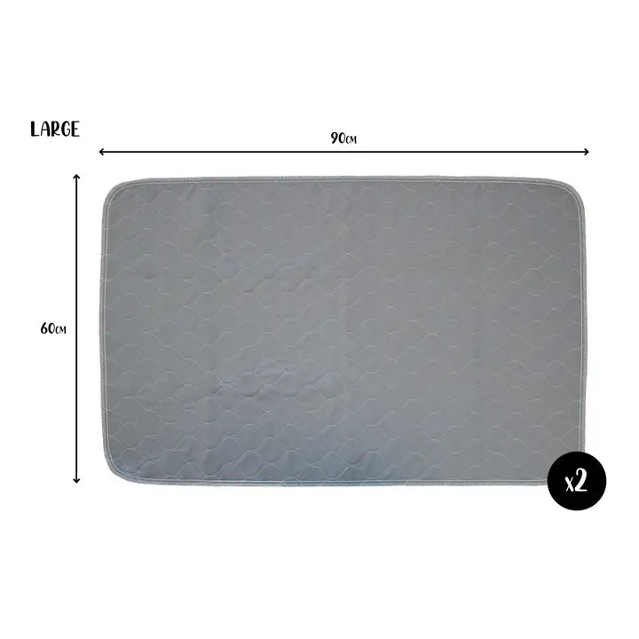 Pet Wiz Reusable Washable Pet Pads Lrg